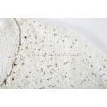 Women's Knitted Sequins Yarn Diamond Necklace Crew Cardigan
